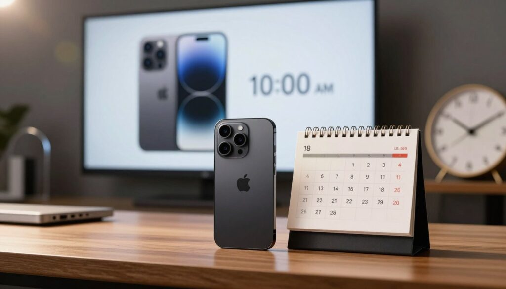 iPhone 18 announcement date