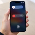 iPhone 18 showing the Slide to Power Off screen