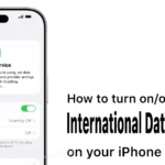 enable international data roaming on iphone 18
