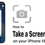 how to take screenshot on iphone 18