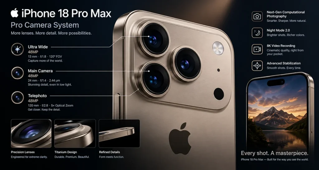 Best iPhone 18 Pro Max camera settings for better photos